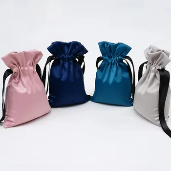 Colorful Polyester Drawstring Gift Bag