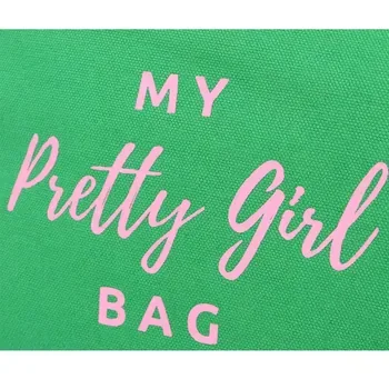 Custom Cotton Canvas Makeup Pouch