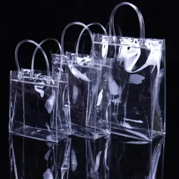 Custom Waterproof Clear PVC Grocery Tote