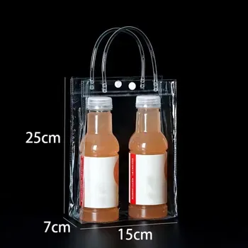 Custom Waterproof Clear PVC Grocery Tote