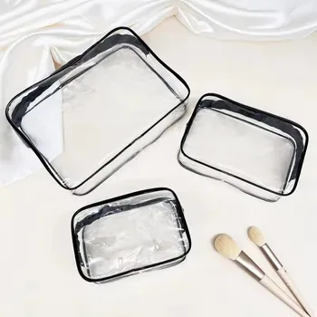 Custom Clear PVC Makeup Pouch