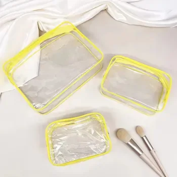 Custom Clear PVC Makeup Pouch