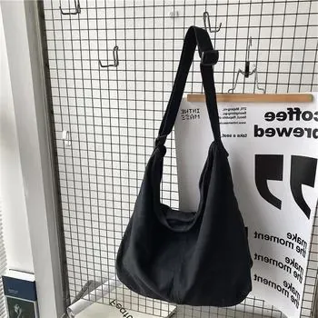 Custom Black Cotton Canvas Shopping Tote ZG20230508M1