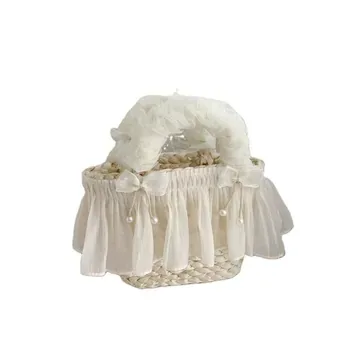 Custom Straw Shopping Bag