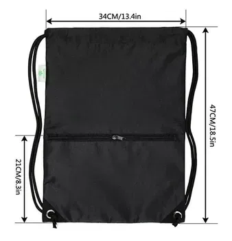 Custom Waterproof Drawstring Nylon Backpack