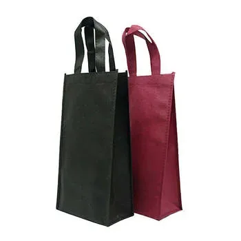 Custom Non-Woven Wine Bottle Bag zgwine869