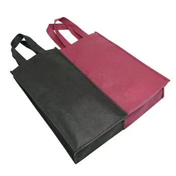 Custom Non-Woven Wine Bottle Bag zgwine869