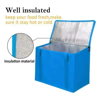 Custom Insulated Non-Woven Lunch Cooler Bag ZG0521