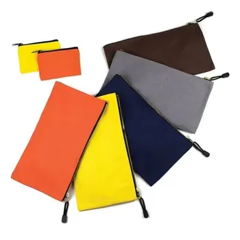 Canvas School Pencil Storage Pouch