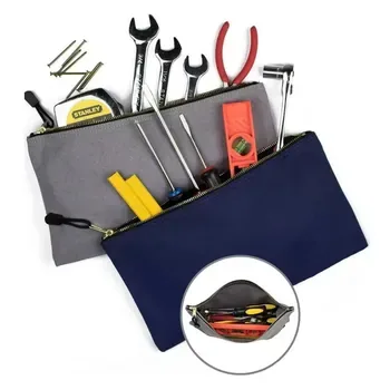Canvas School Pencil Storage Pouch