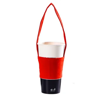 Canvas Coffee and Bubble Tea Cup Holder