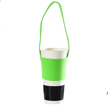 Canvas Coffee and Bubble Tea Cup Holder