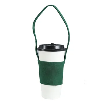 Canvas Coffee and Bubble Tea Cup Holder