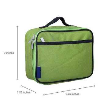 Compact 600D Insulated Lunch Box Bag