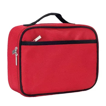 Compact 600D Insulated Lunch Box Bag