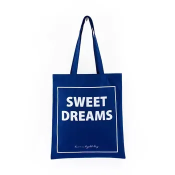 Plain Cotton Canvas DIY Shoulder Tote