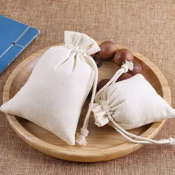 Custom Cotton Canvas Drawstring Gift Bag