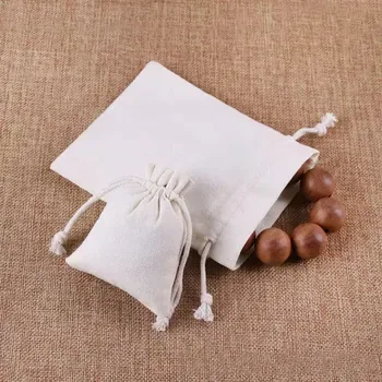 Custom Cotton Canvas Drawstring Gift Bag