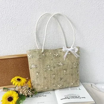 Custom Linen Shopping Tote