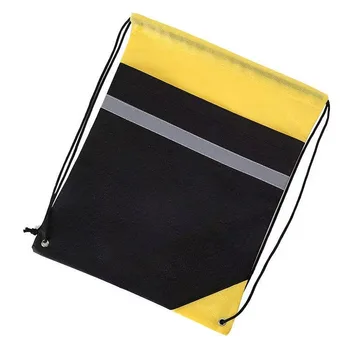 Reflective Non-Woven Gym Drawstring Bag