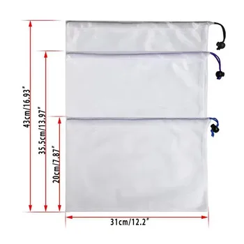 50D Polyester Mesh Produce Drawstring Bag