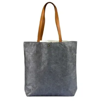 Washable Kraft-Look Shopping Tote