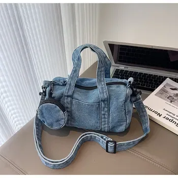 Custom Denim Crossbody Bag ZG20250820A4