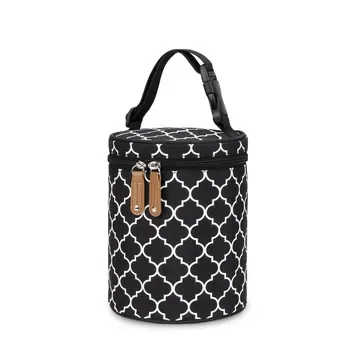 Cylindrical Breastmilk Bottle Cooler with Handle