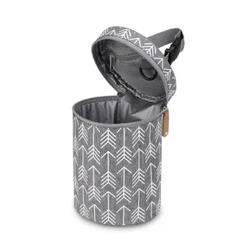 Cylindrical Breastmilk Bottle Cooler with Handle