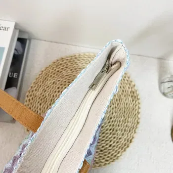 Custom Straw Shopping Bag ZG20241218A7