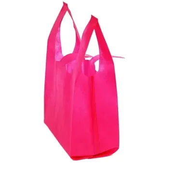 Non-Woven T-Shirt Shopping Bag 30x50x14cm