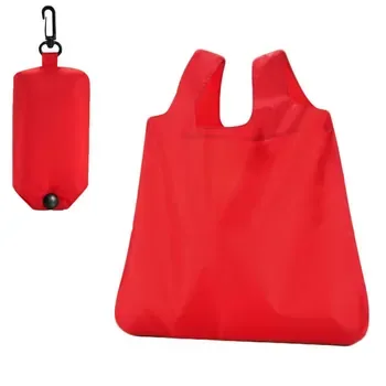 Custom Foldable Nylon Grocery Tote ZG220517