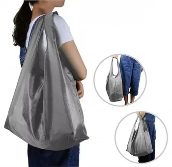 Custom Foldable Nylon Grocery Tote