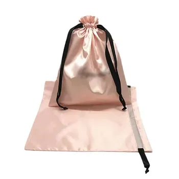 Custom Satin Drawstring Gift Bag