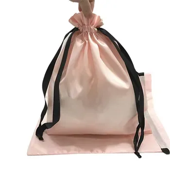Custom Satin Drawstring Gift Bag