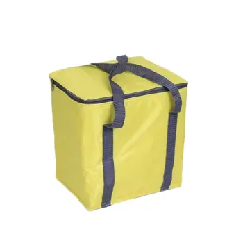 Custom Insulated Foldable 600D Lunch Cooler Bag