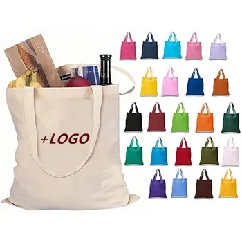 Plain Canvas Printed Shopping Bag