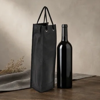 Non-Woven Wine Bottle Gift Tote