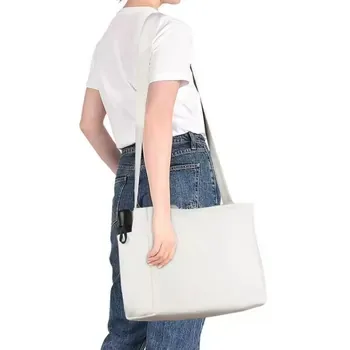 Custom Cotton Canvas Grocery Tote with Multiple Pockets