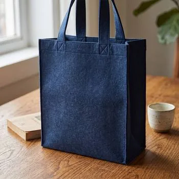 Felt Grocery Shopping Tote Bag