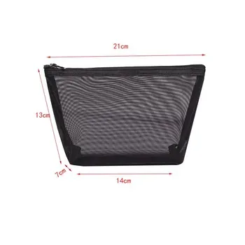 Nylon Mesh Grooming and Makeup Storage Bag