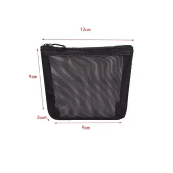 Nylon Mesh Grooming and Makeup Storage Bag