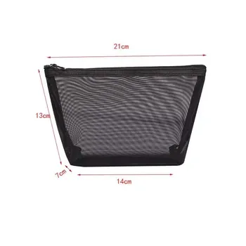 Nylon Mesh Grooming and Makeup Storage Bag