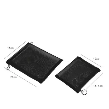 Nylon Mesh Grooming and Makeup Storage Bag