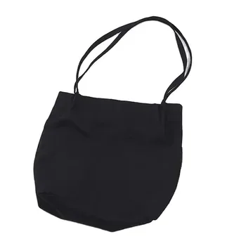Black Cotton Canvas Wedding Gift Tote