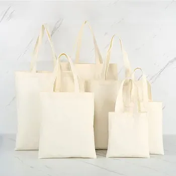Custom Cotton Canvas Shopping Tote ZG20230508M2