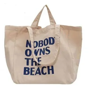 Custom Cotton Canvas Shopping Tote ZG20230508M2