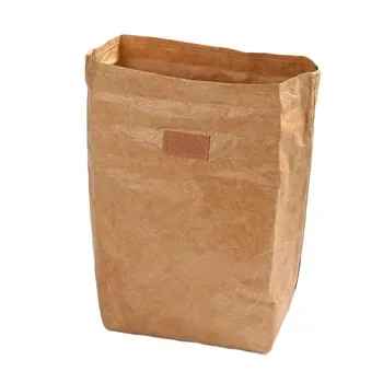 Brown Kraft-Look Waterproof Lunch Cooler