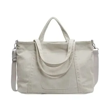 Custom Corduroy Shopping Tote ZG20250720A4