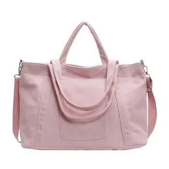 Custom Corduroy Shopping Tote ZG20250720A4